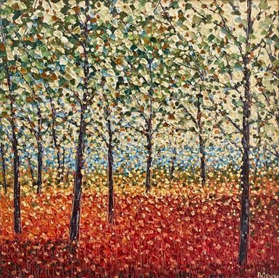 Autumn Wonder by Alison Cowan, Painting, Acrylic on canvas